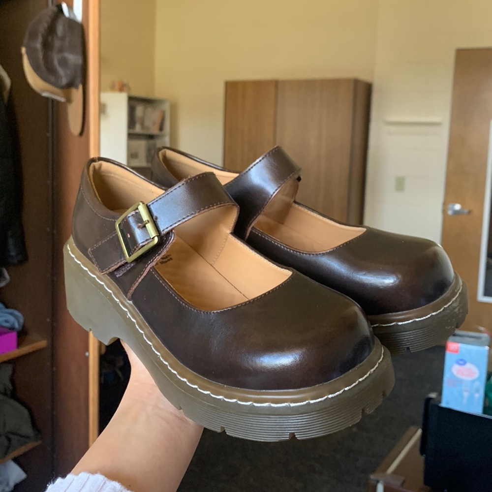 Mary Jane Platform Shoes